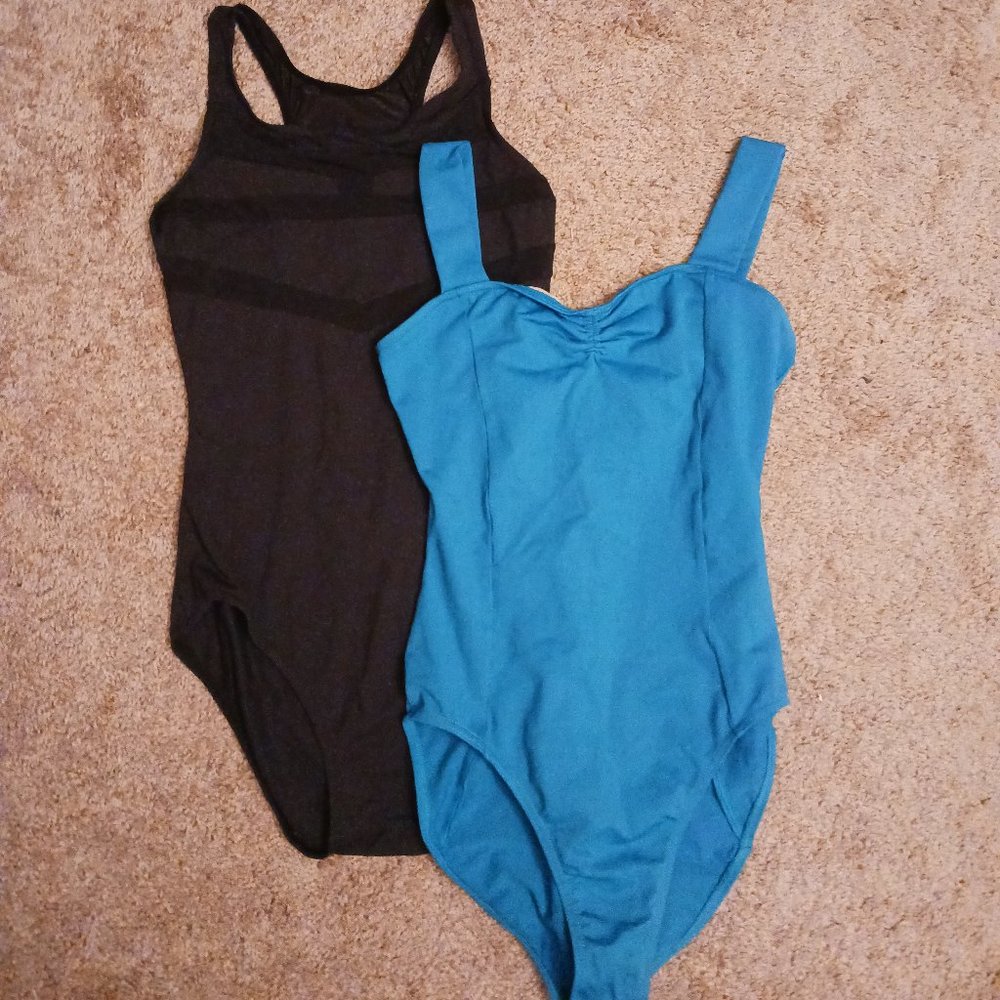 Two leotards adult large